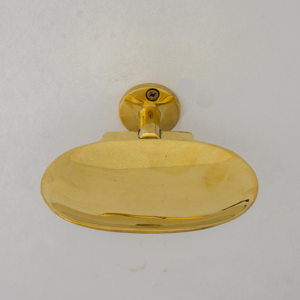Handcrafted Solid Brass Wall-Mounted Soap Holder