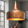 Copper Island Kitchen Lighting Elegant Fixtures,Handmade Copper Rustic Penadnt lamp,Patina Copper,dome light.oxidized la
