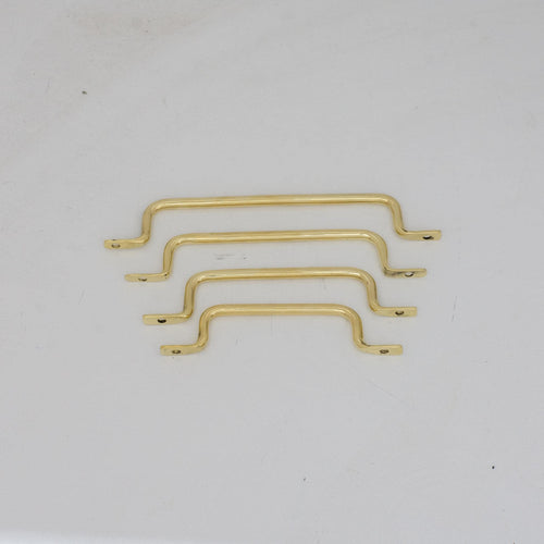 4-Pack Brass Dresser Pulls, Brass Drawer Pulls, Cabinet Pulls, Brass Handles, Closet Handles