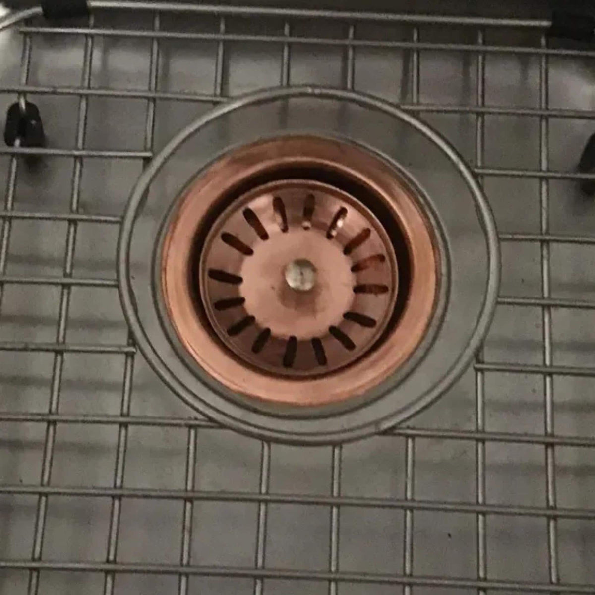 Handmade Copper Sink Strainer: Brass Kitchen & Bathroom Drain Stopper