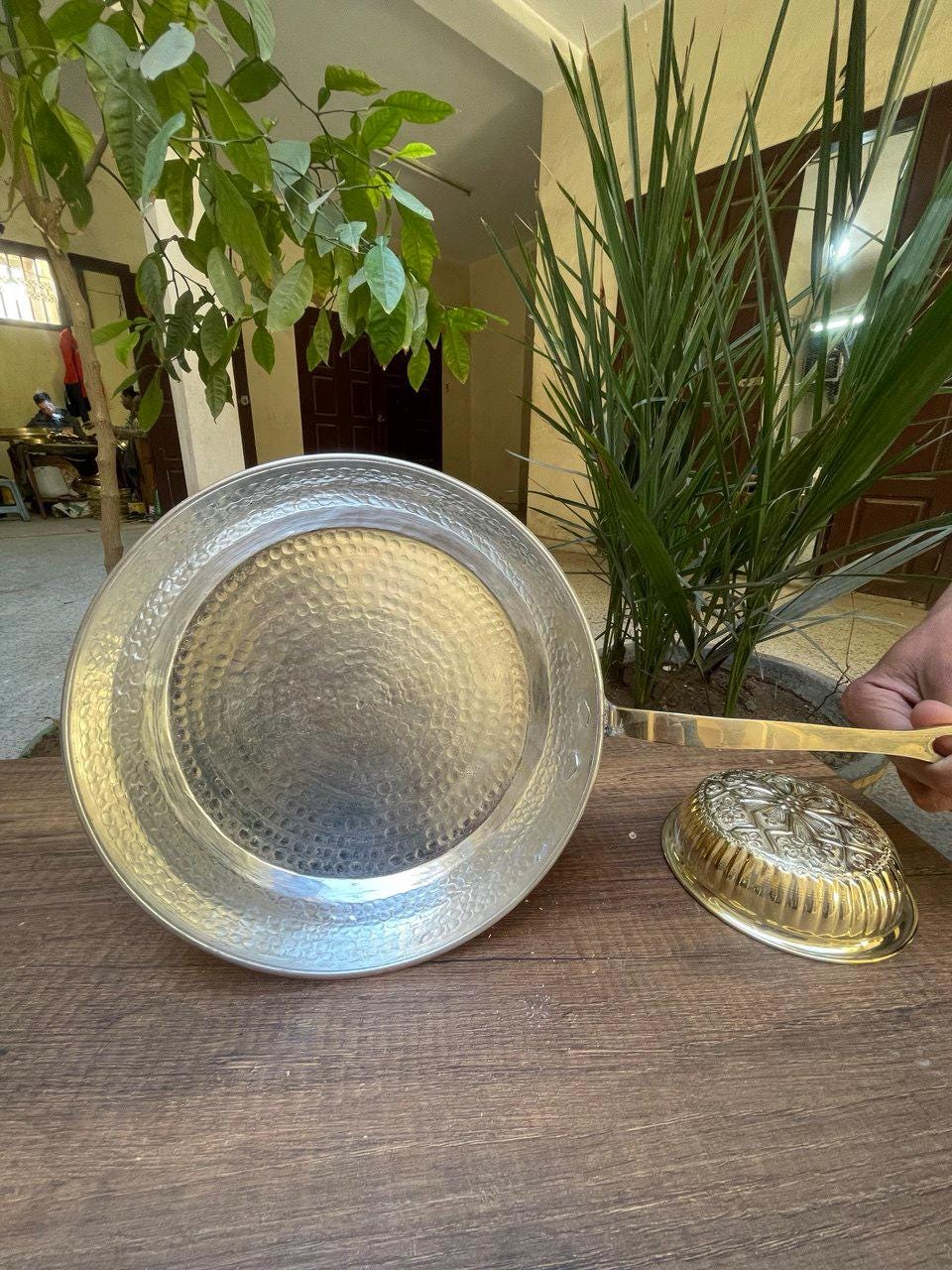 Handmade Copper Frying Pan