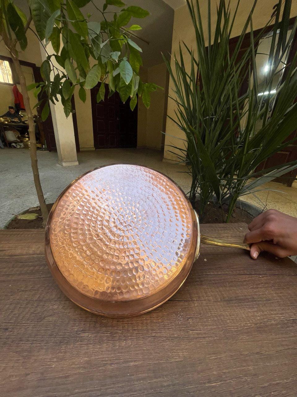 Handmade Copper Frying Pan