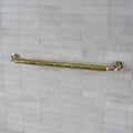 Handmade Unlacquered Brass Towel Bar: Vintage Bathroom Decor