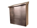Extra large copper mailbox flash mount mailbox