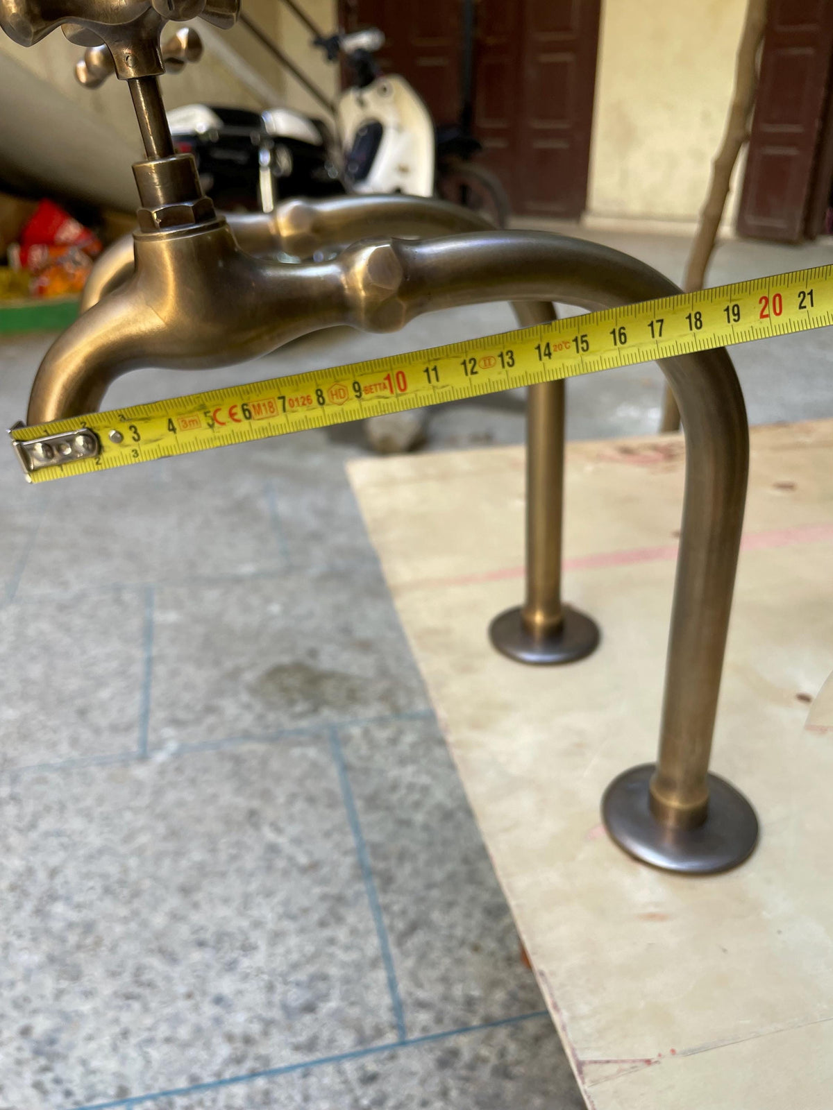 Premium Unlacquered Brass Water Dispenser Faucet - Single Hole Cold Water Filter Tap - Elegant and Durable Design
