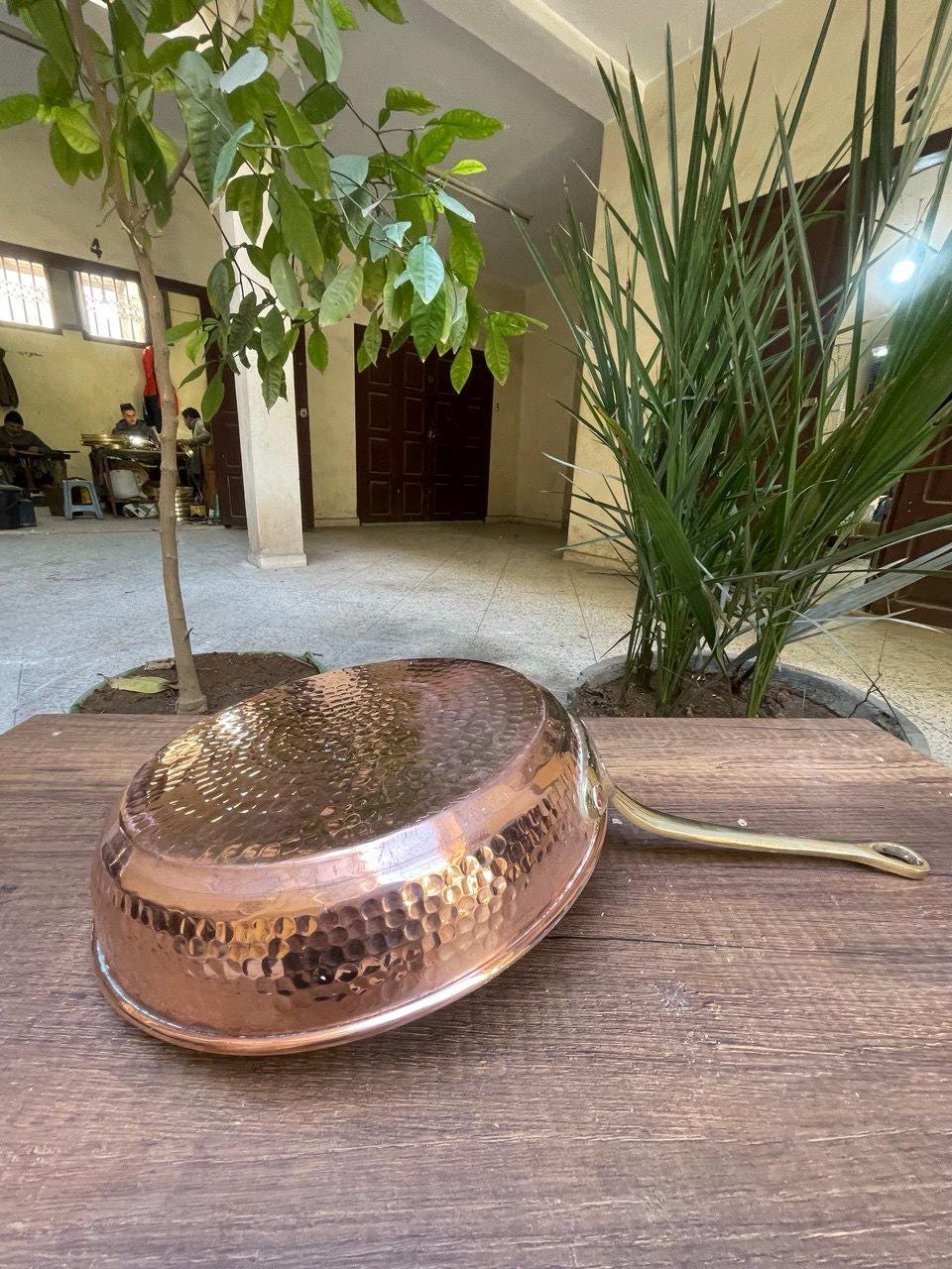 Handmade Copper Frying Pan