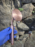 Copper handheld shower, Real Copper Handheld Shower, Unlacquered Handheld outdoor copper shower head