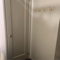 Unlacquered Brass Wall Hooks: Antique Style Clothes Hangers