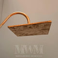 Copper Square Waterfall Shower Head - Handmade Rain Showerhead