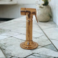 Unlacquered Brass Kitchen Sprayer, Handmade Sprayer With High Pressure