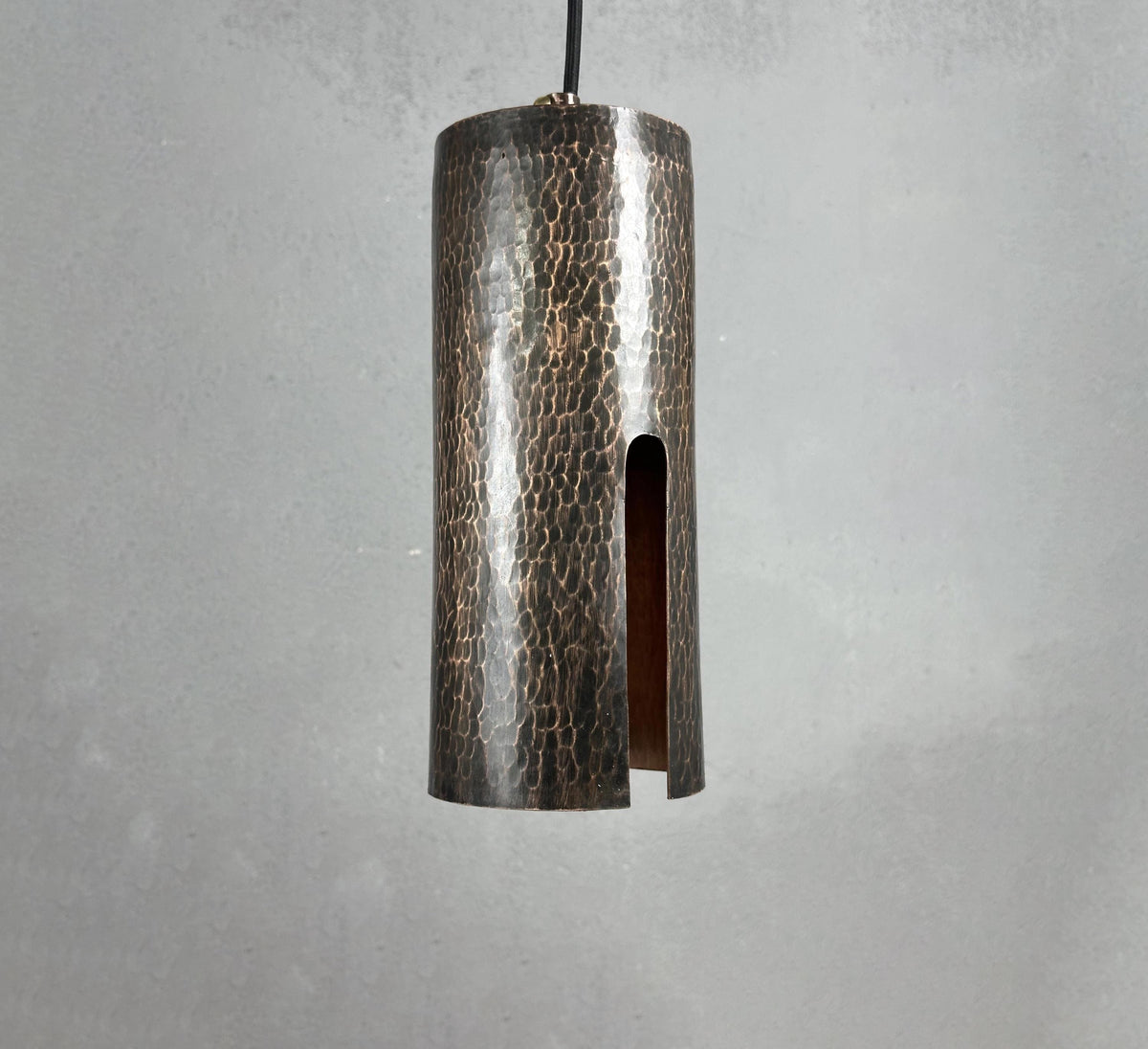 Hammered Patina Copper Light Fixture, Antique Bronze Pendant Light, Handcarfted Farmhouse lighting