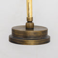 Solid Vintage Showerhead, Swiveling Rain Showerhead Bronze, Outdoor Showerhead, Rainfall Headshower