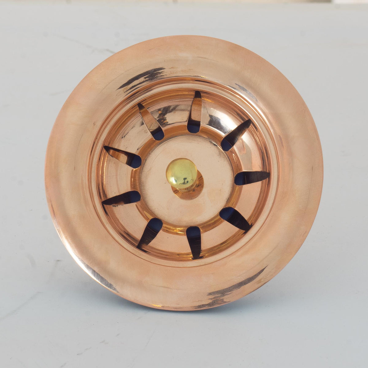 Unlacquered Copper Kitchen Sink Strainer, Sink Waste, Strainer Basket, Drain Cover & Basket Strainer
