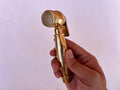 Unlacquered Brass Kitchen Sprayer, Sink Side Sprayer, Solid Brass Sprayer With High Pressure