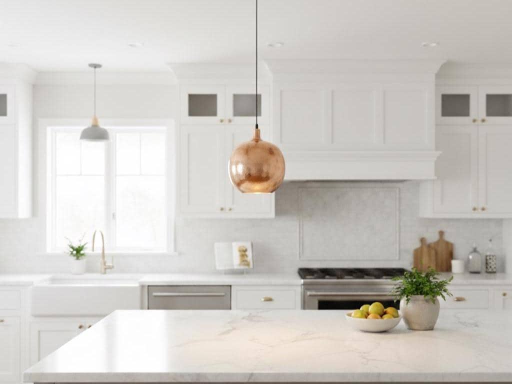 Hammered Copper Pendant Light: Antique Dome Kitchen Island Lighting