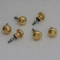 Antique Brass Drawer Knobs, Heavy Duty Round Knobs, Closet Door Knobs, Wardrobe Knobs