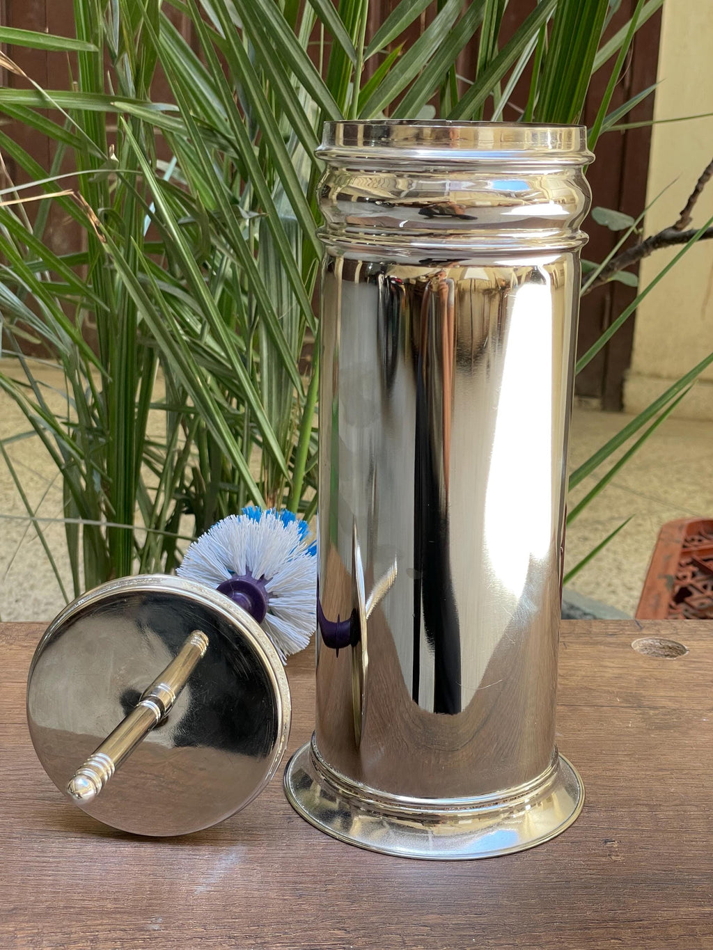 Handmade Pure Brass Toilet Brush