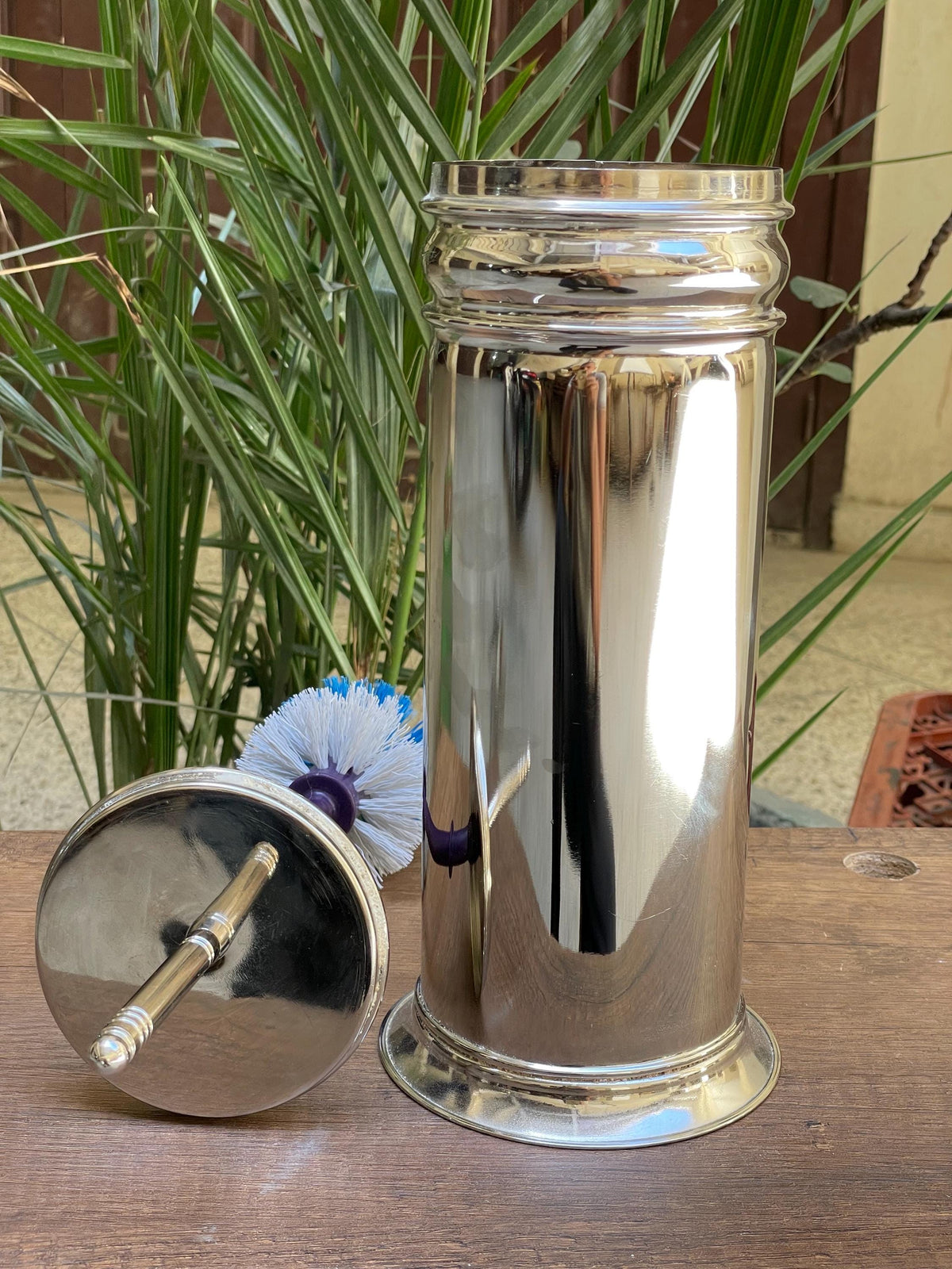 Handmade Pure Brass Toilet Brush