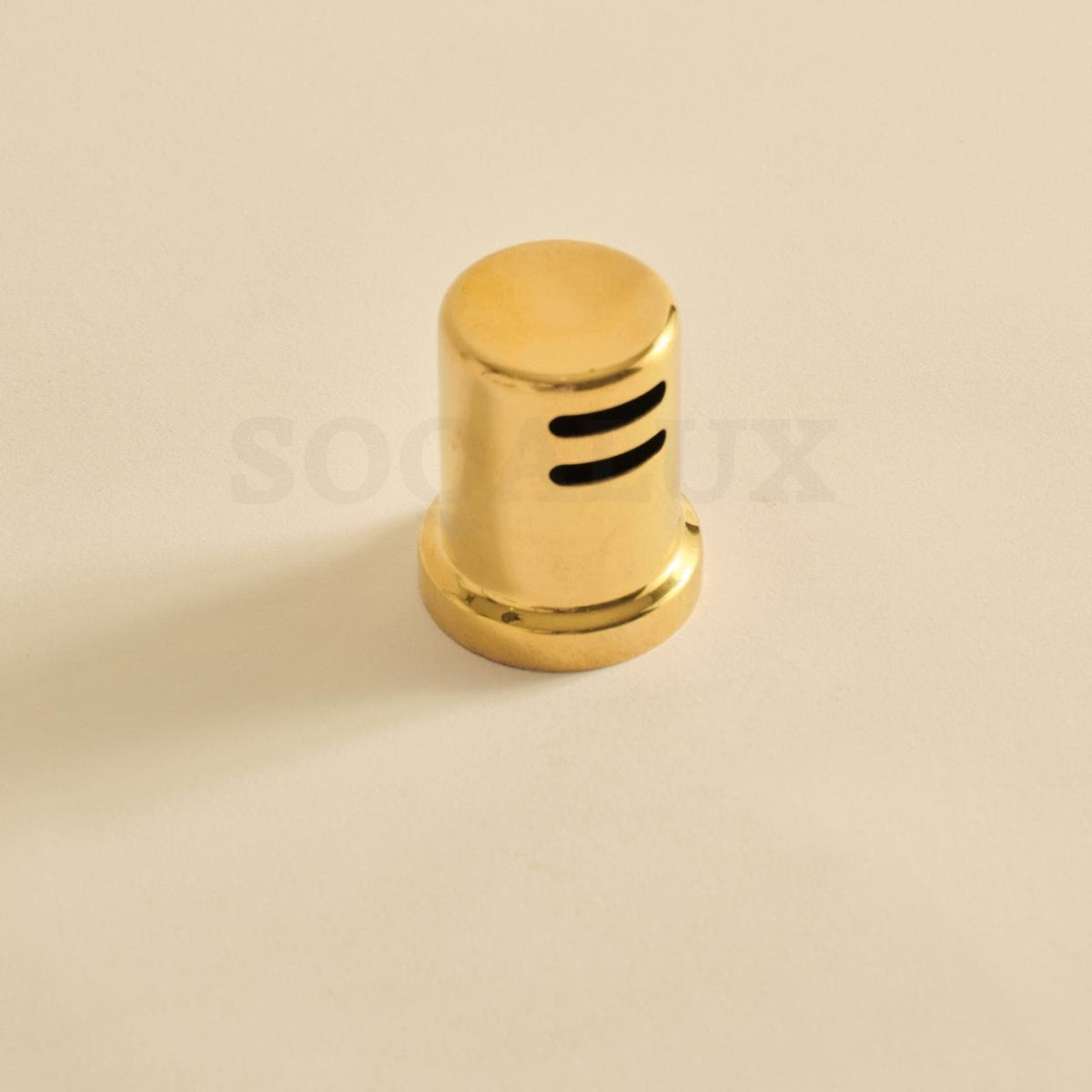 Unlacquered Solid Brass Air Gap Cover- DishWasher Air Gap Cover