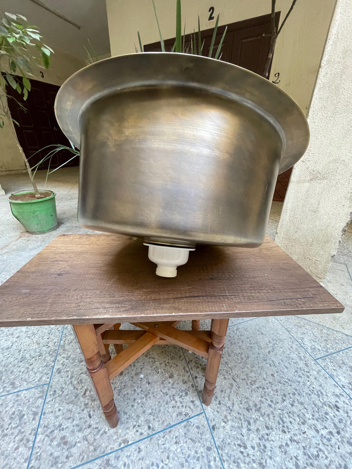 Handcrafted Brass Bar Sink