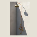 Solid Copper Outdoor Shower System, Exposed Copper Shower System with Tap