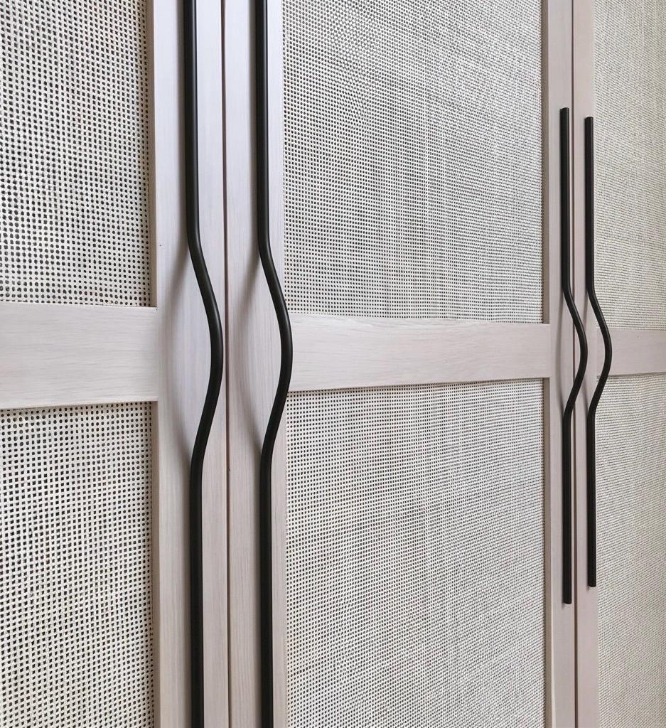 Curved Arch Brass Cabinet Handle