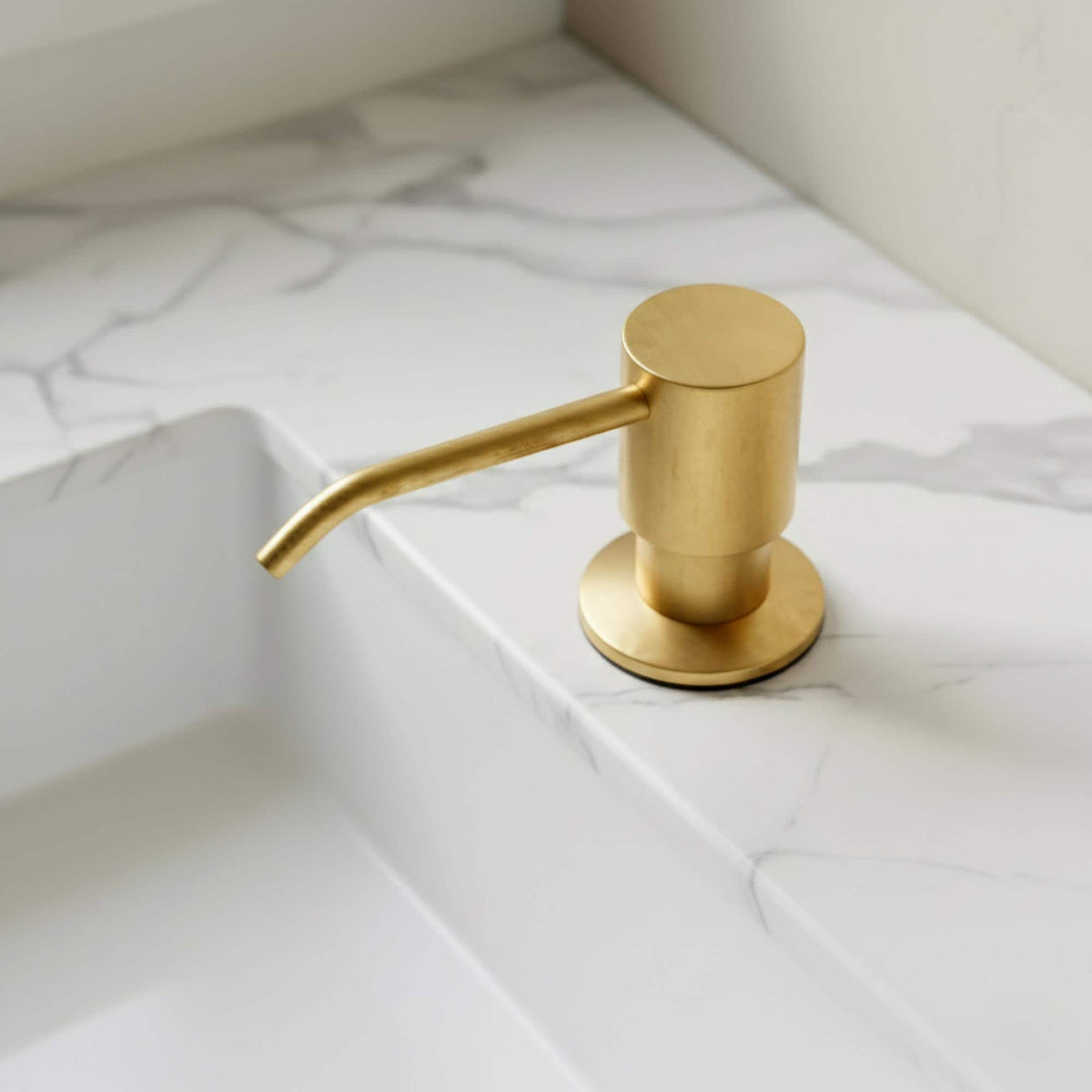 Unlacquered Brass Soap Dispenser, Kitchen Sink Soap Dispenser, Antique Brass Bathroom Dispenser, Liquid Soap Pump
