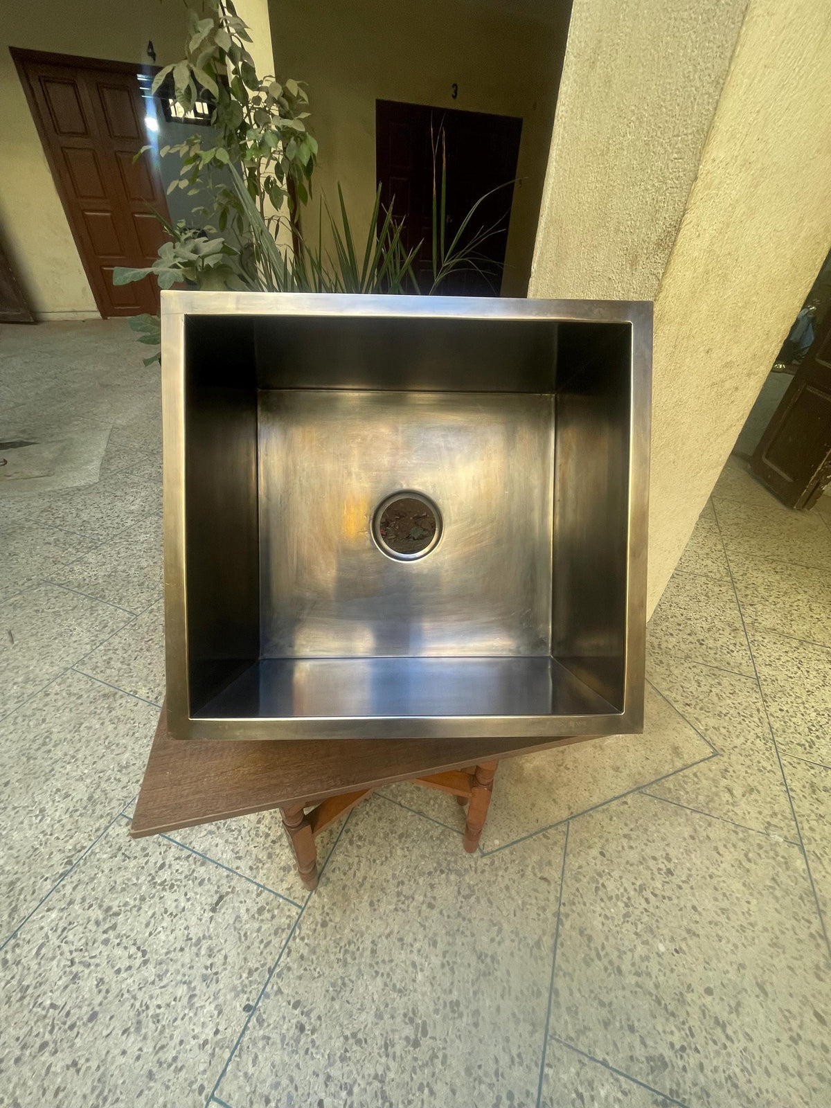 Handmade Brass Undermount Sink: Kitchen