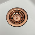 Pure Copper Sink Strainer – Solid Copper Kitchen Strainer