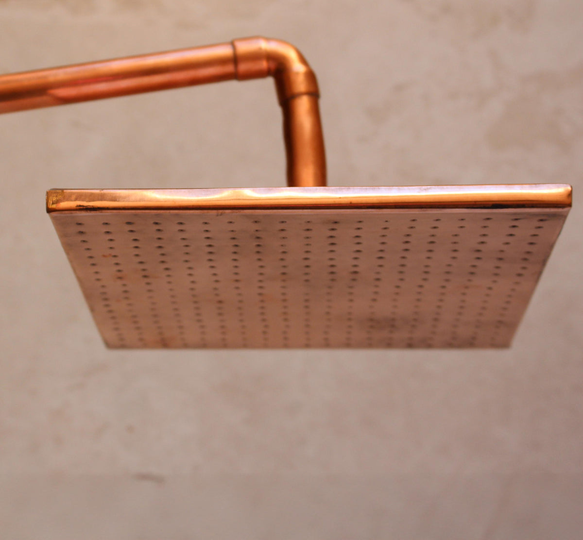 Unlacquered Copper Shower Head