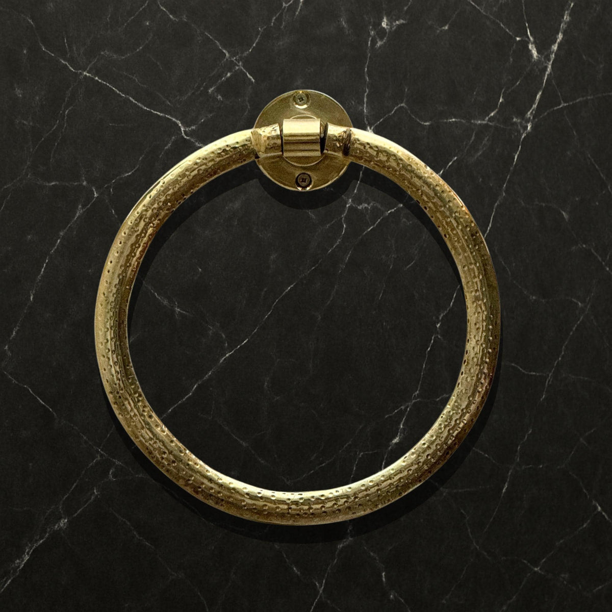 Unlacquered Brass Towel Holder