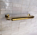 Solid Brass Towel Bar – Vintage Style Bathroom Towel Holder – Handmade Brass Hardware – Wall Mounted Towel Rail – Luxury