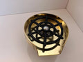 Antique brass glass rinser, Unlacquered Brass Glass Rinser, Brass Kitchen Accessories Glass Cleaner - Brass Sink Kitchen