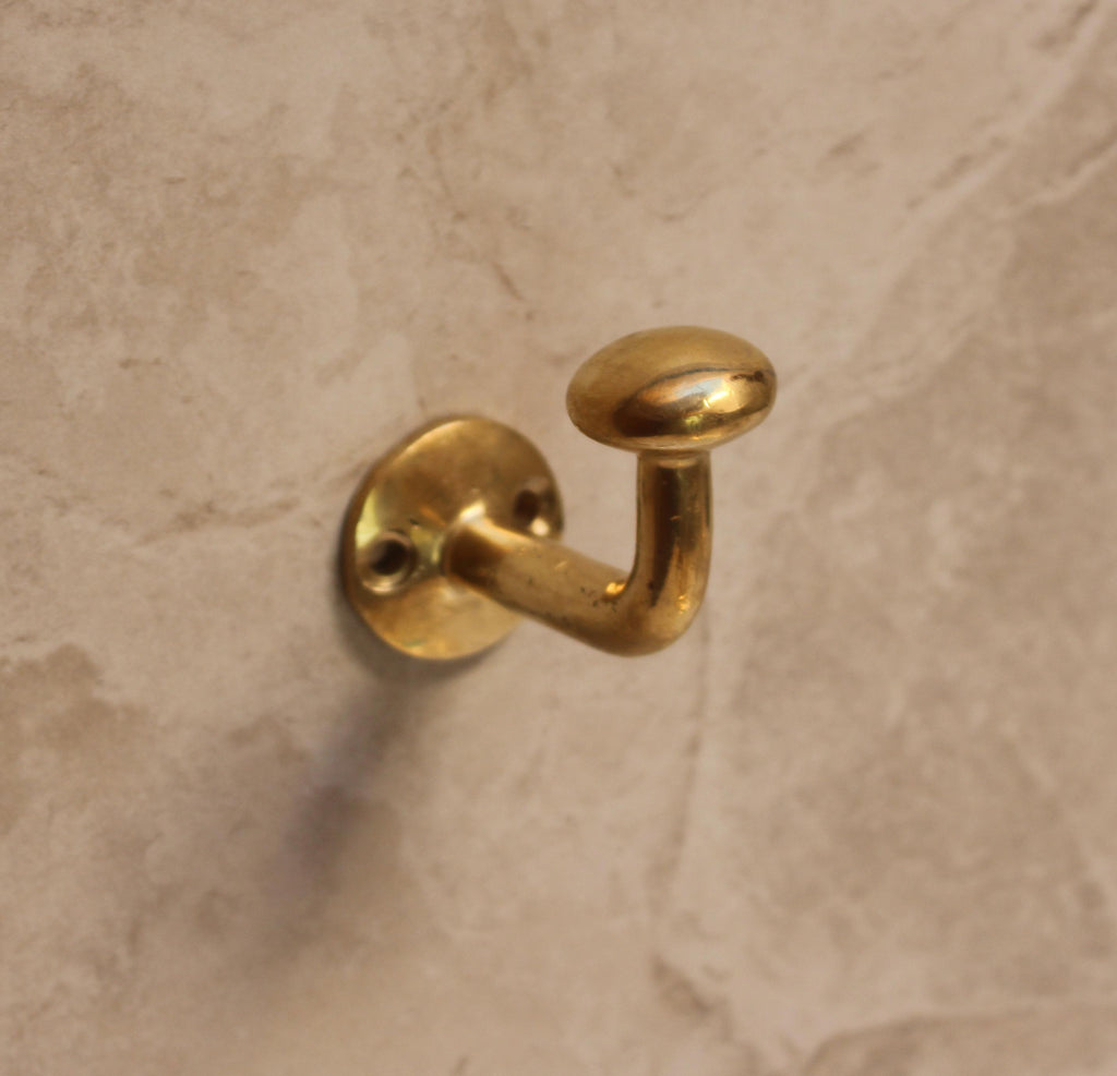 Handmade Solid Brass Towel Hook