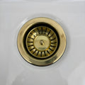 Unlacquered Brass Sink Strainer
