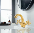 Unlacquered Brass Single-Hole Bathroom Faucet,Single hole design