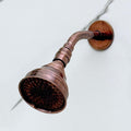 Antique Copper Rain Shower Head with Short Arm