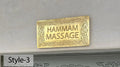 Customised Personalised Brass Plaques