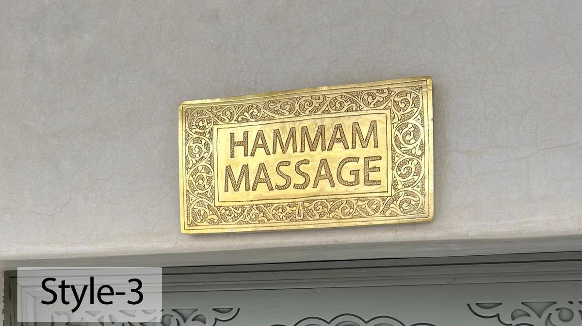 Customised Personalised Brass Plaques