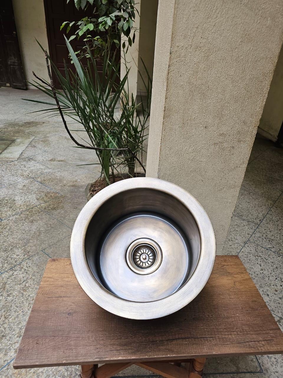 Handcrafted Brass Bar Sink