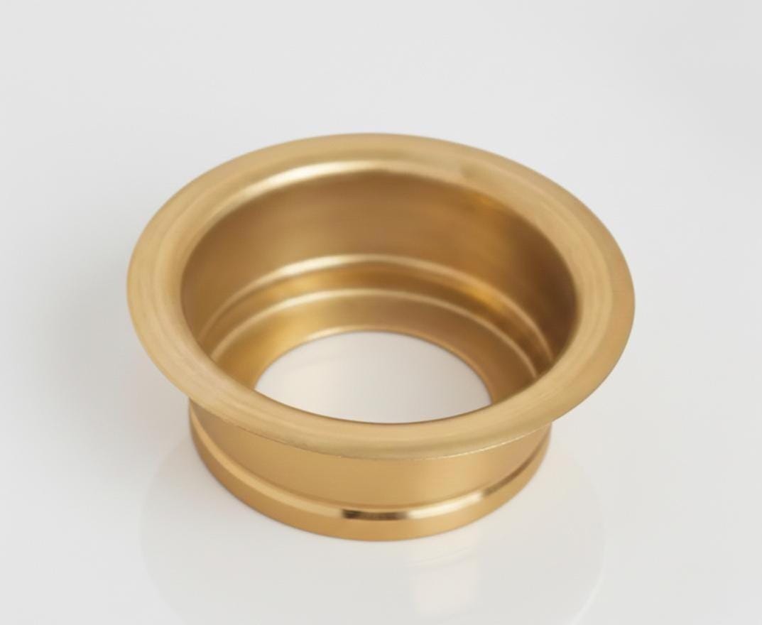 Unlacquered Solid Brass Kitchen Sink Drain Flange