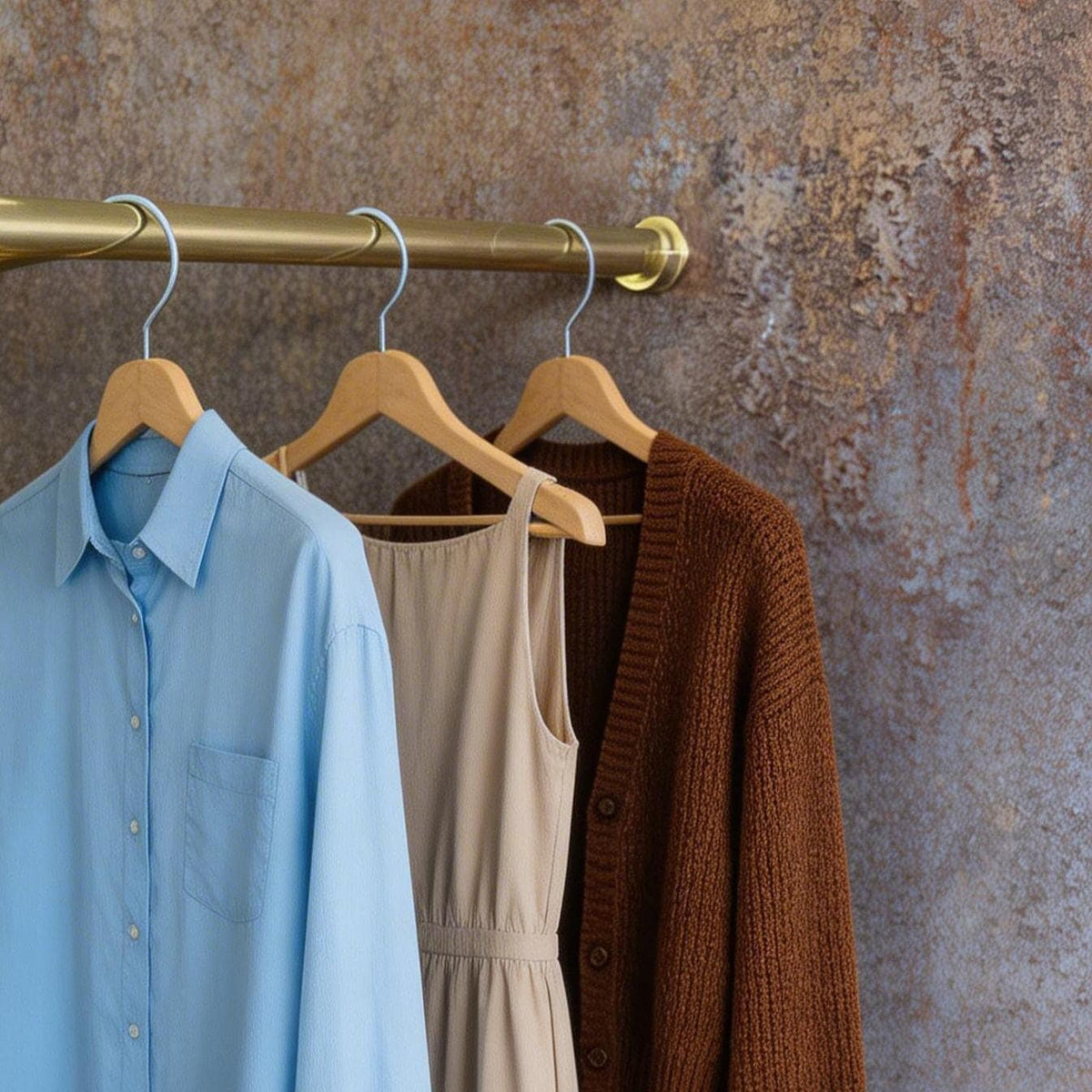 Brass Closet Rod – Custom Wardrobe hanging Rod