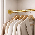 Custom Solid Brass Closet Rod