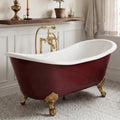 Unlacquered Brass Freestanding Bathtub Faucet