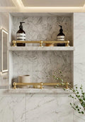 Unlacquered Solid bronze Brass Gallery Rail – Vintage Shelf Guard Hardware for Wooden Shelves