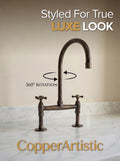 Unlacquered Brass Kitchen Faucet
