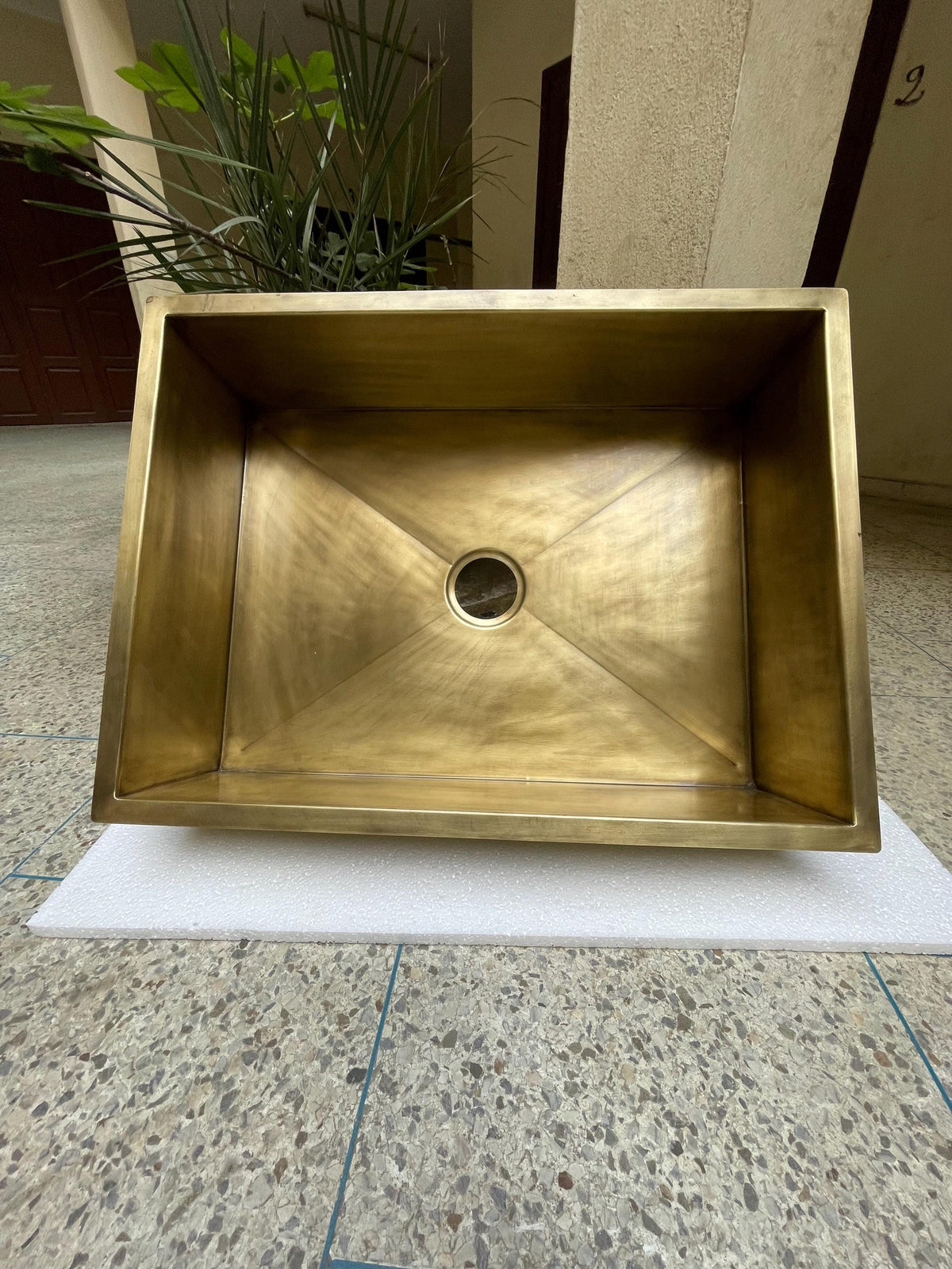 Unlacquered Brass Kitchen Sink: Timeless Elegance