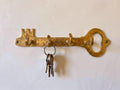 Handmade Solid Brass Key Holder, Wall Mount Entryway Organizer