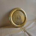 Hand Engraved Moroccan Brass Serving Tray