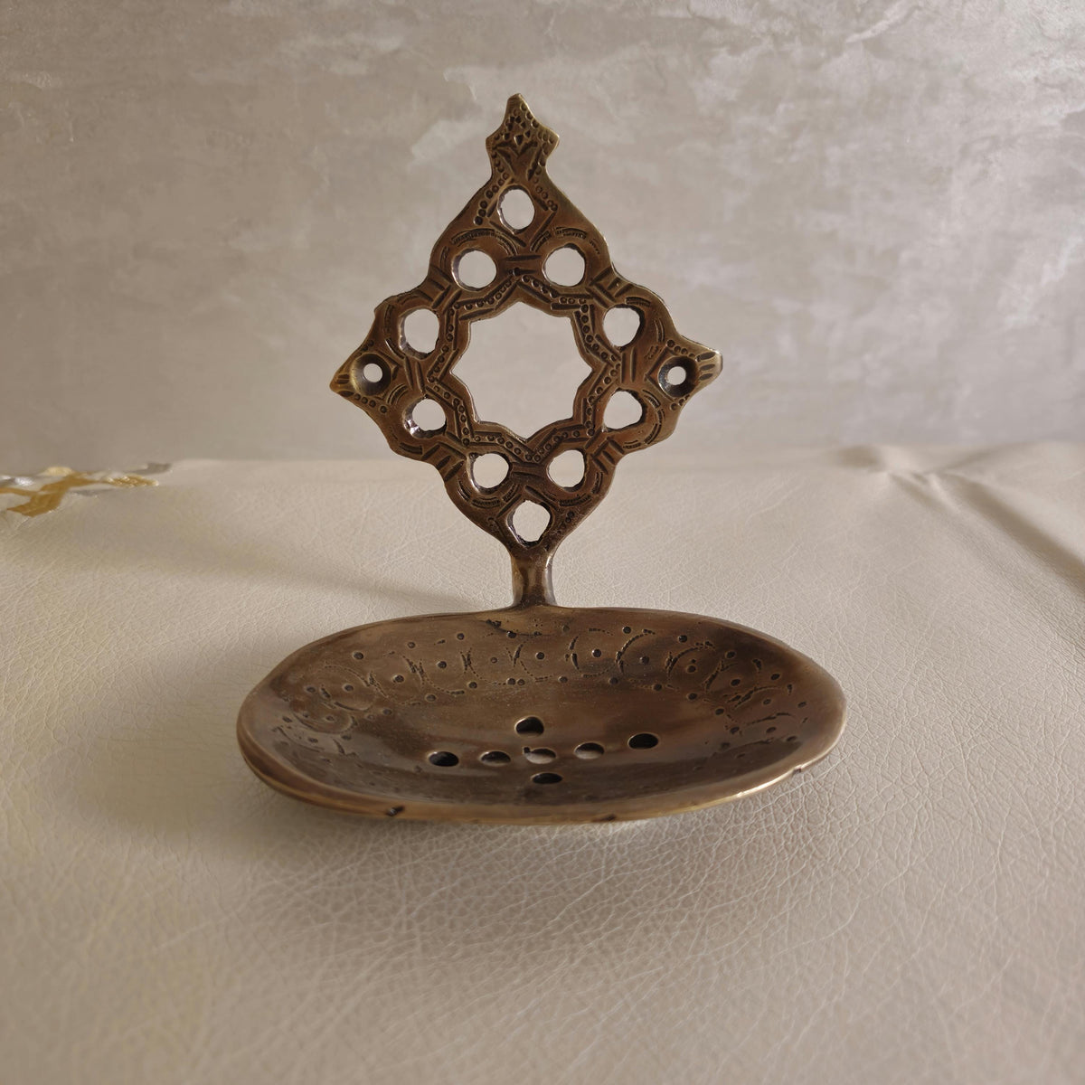 Handmade Brass Soap Dish